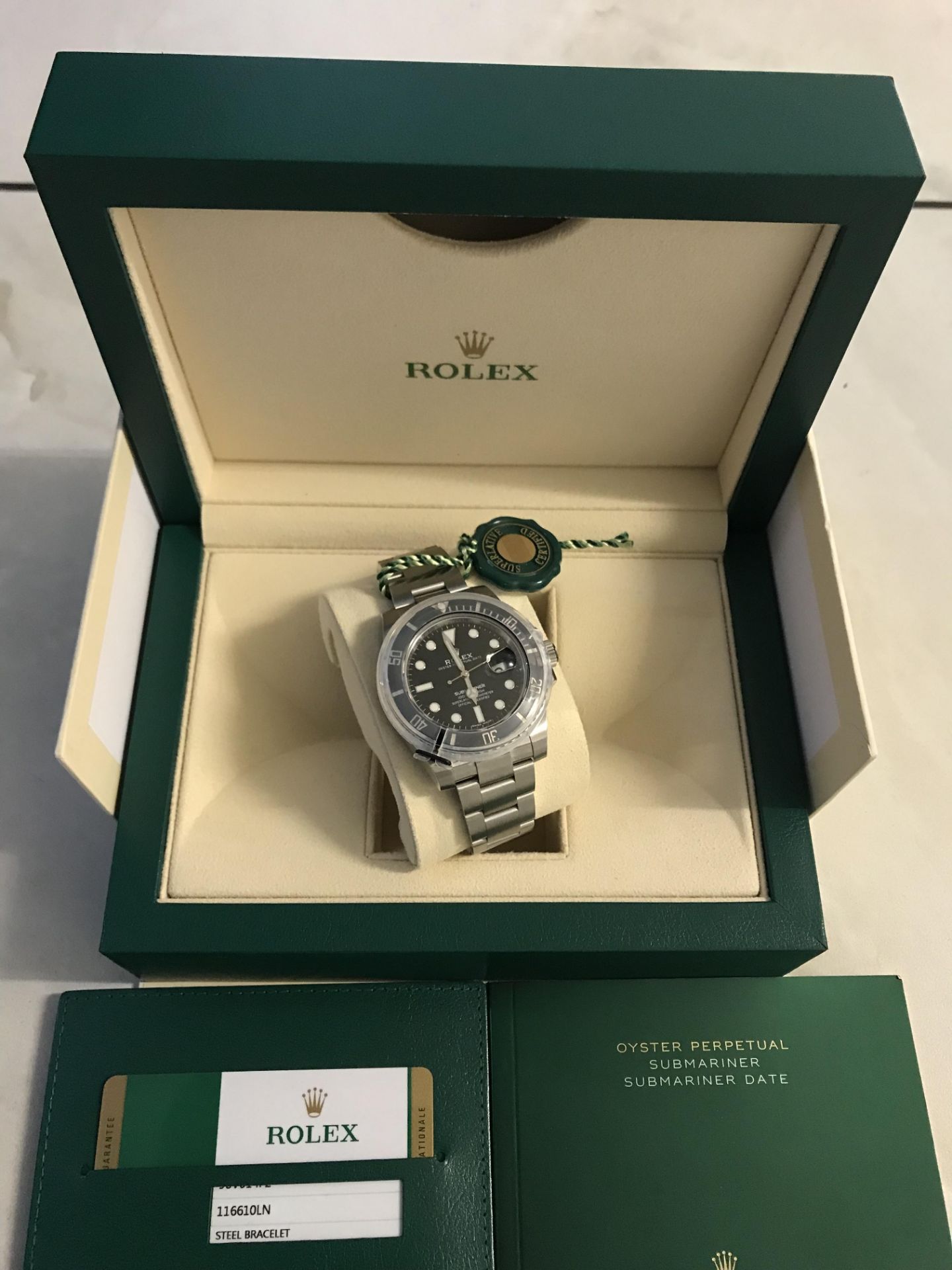 2020 ROLEX SUBMARINER DATE 116610LN - Image 6 of 14