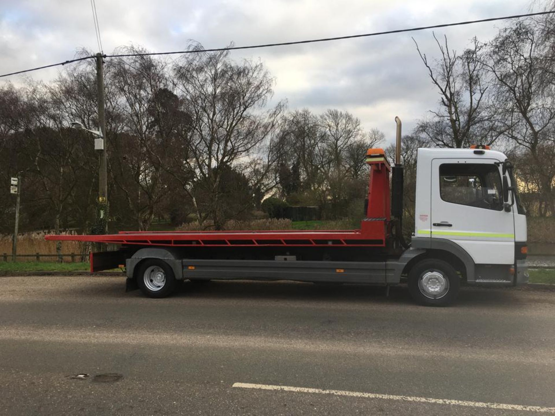 2004 MERCEDES BENZ ATEGO TRANSPORTER RECOVERY TRUCK 7.5 TONS **TILT AND SLIDE** - Image 8 of 31