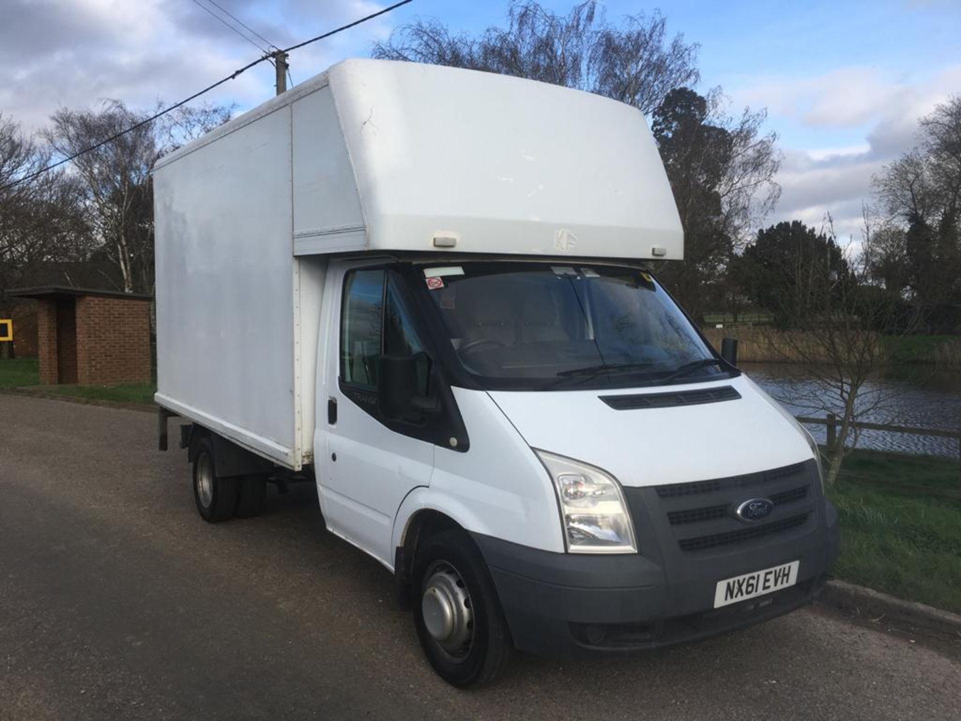 2012 FORD TRANSIT 350 LUTON VAN