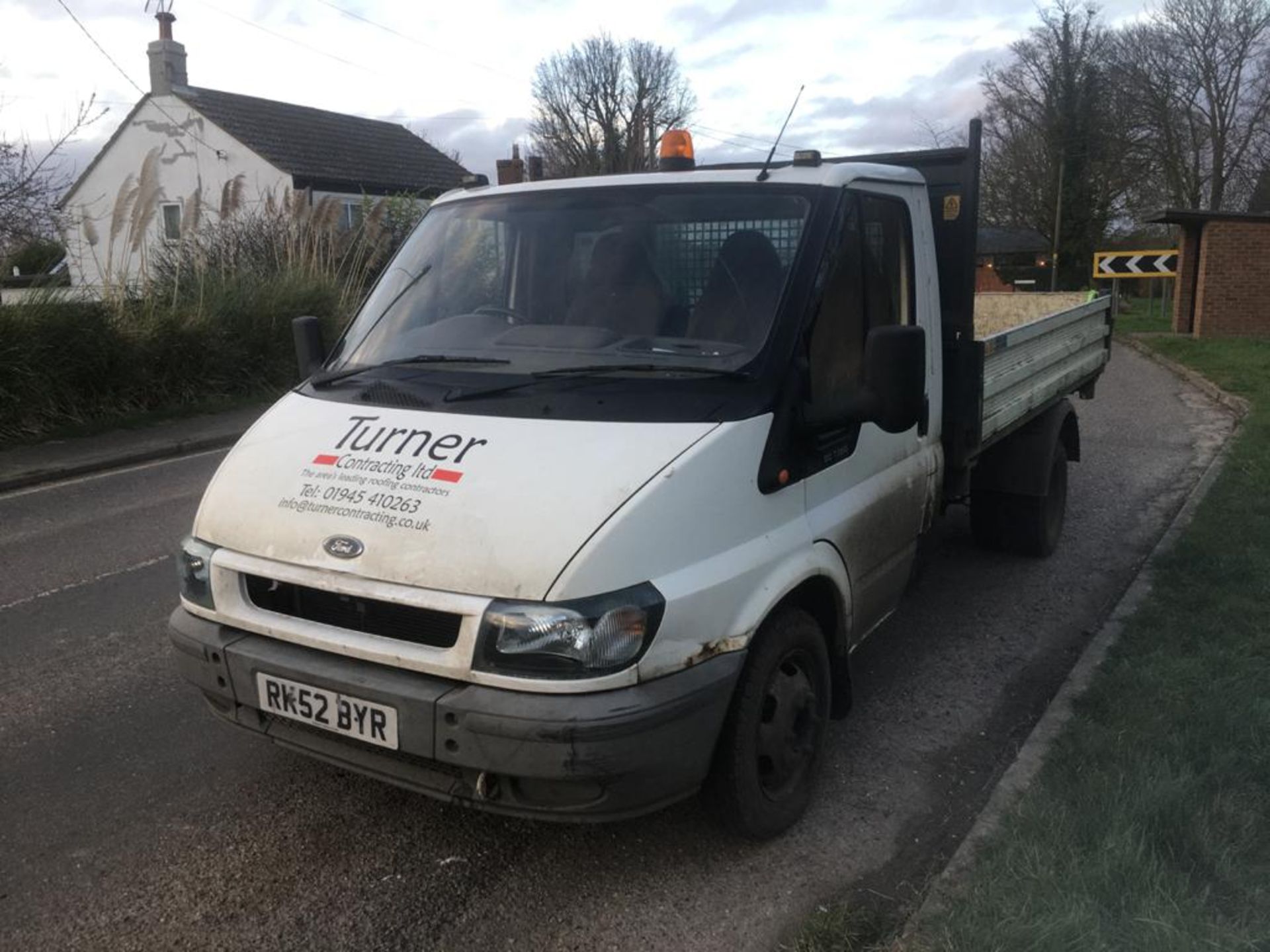 2002 FORD TRANSIT TIPPER