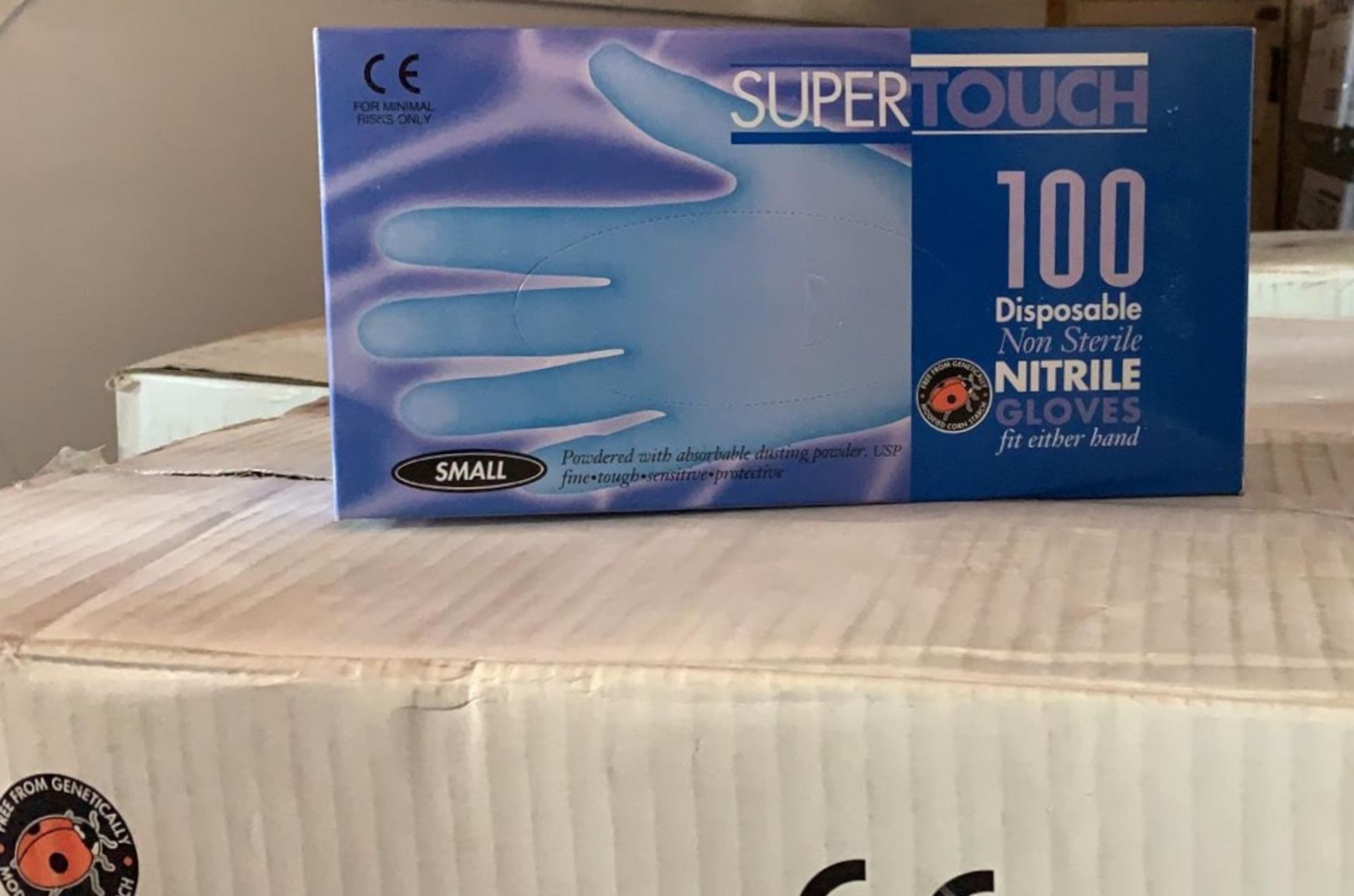 35,000 SUPERTOUCH POWDER FREE NITRILE SMALL GLOVES - Image 2 of 4