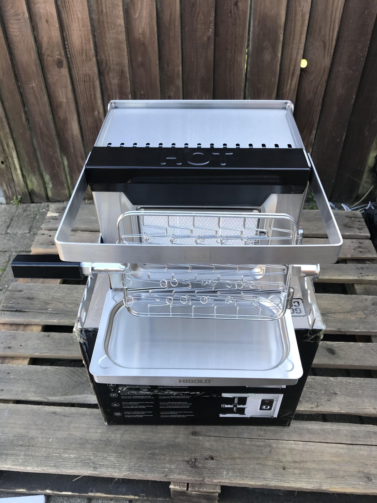 GOLD CHEF TWO 800C ROTISSERIE GRILL - Image 6 of 6