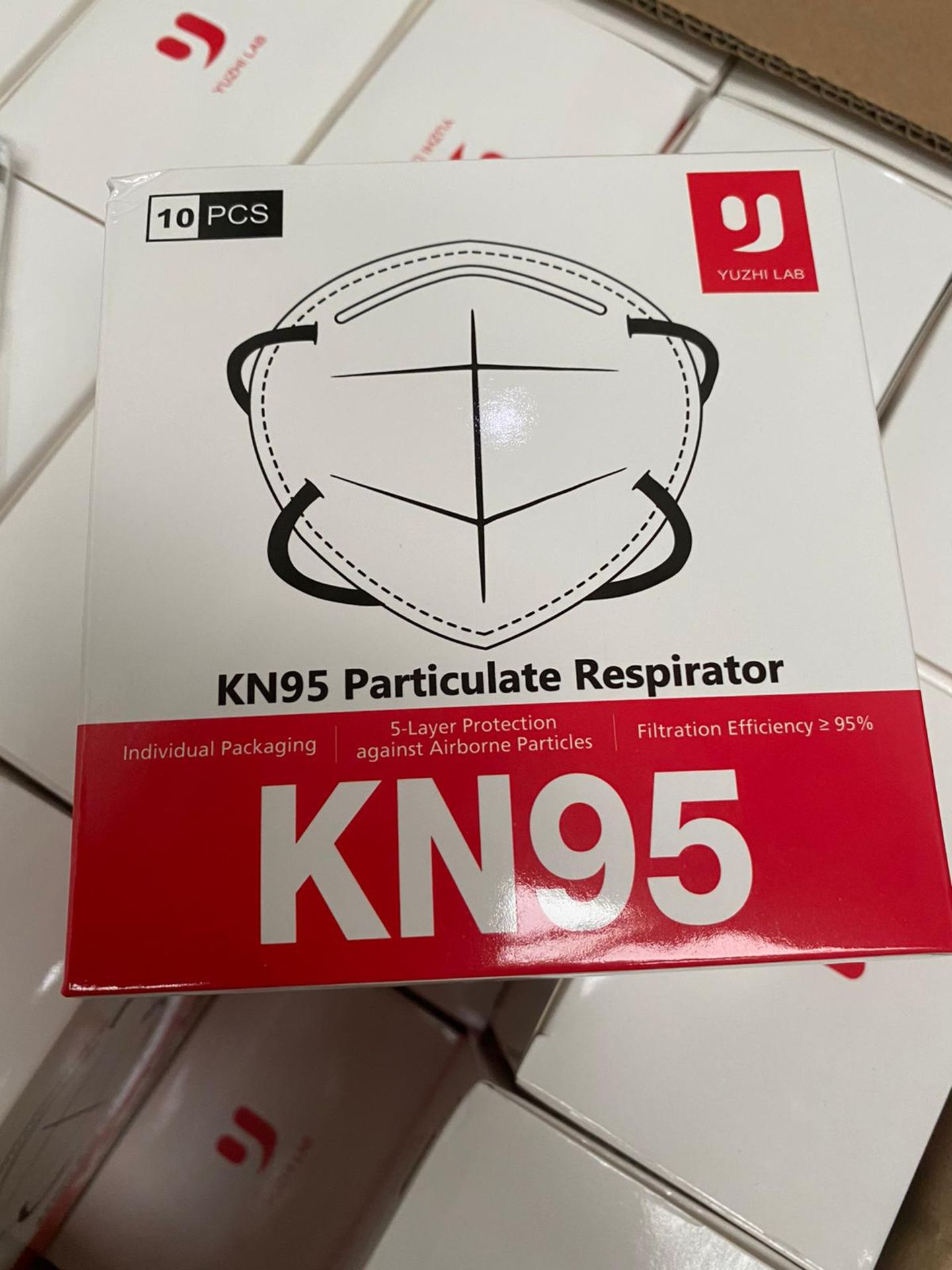 1,200X KN95 PARTICULATE RESPIRATOR MASK - Image 2 of 7