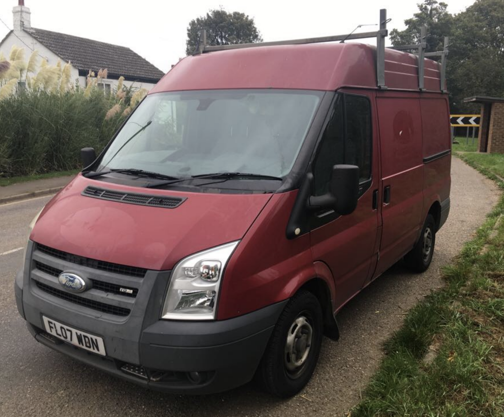 2007 FORD TRANSIT 280 SWB DIESEL FWD - Medium Roof Van TDCi 85ps - Image 3 of 12