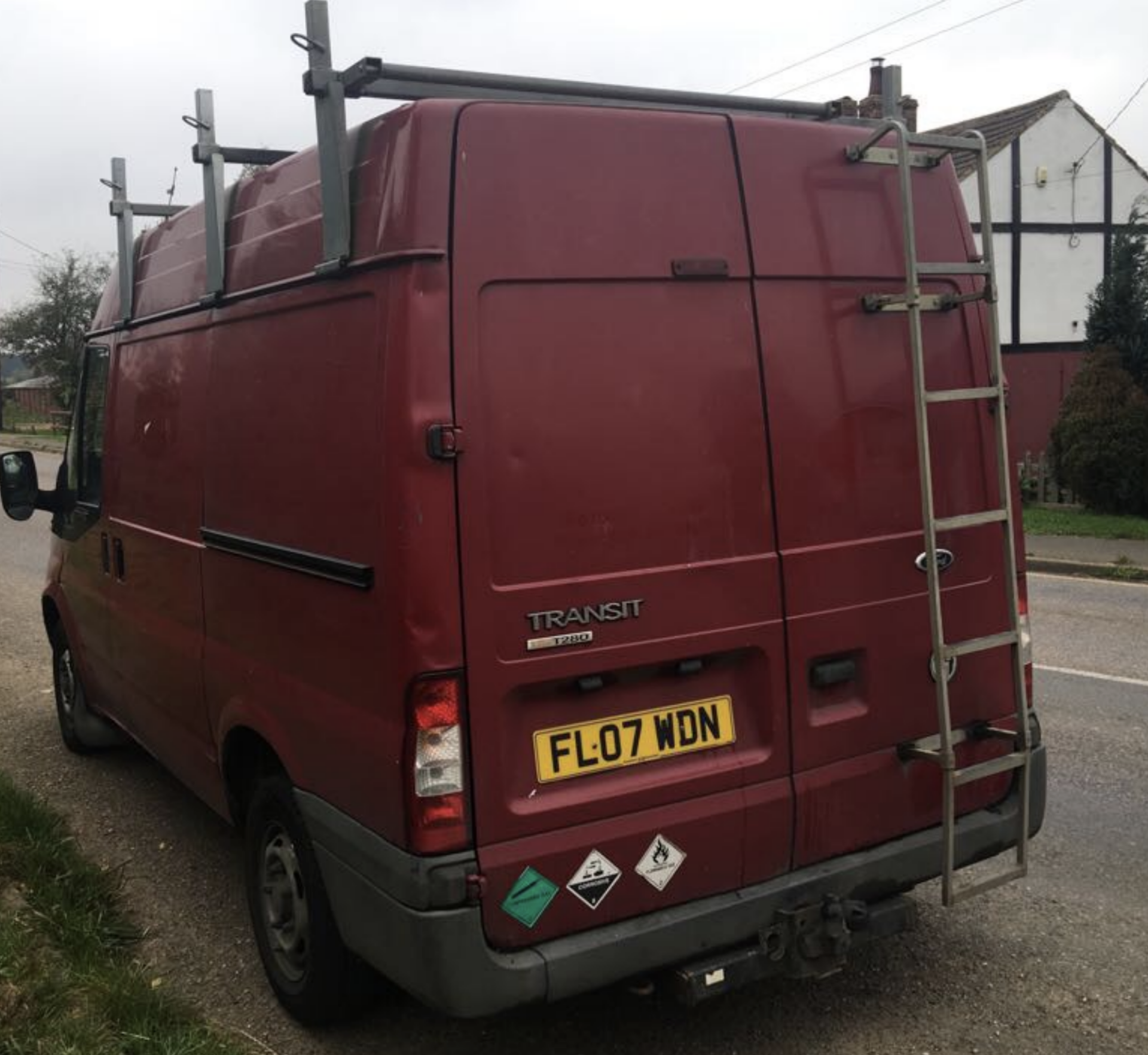 2007 FORD TRANSIT 280 SWB DIESEL FWD - Medium Roof Van TDCi 85ps - Image 6 of 12