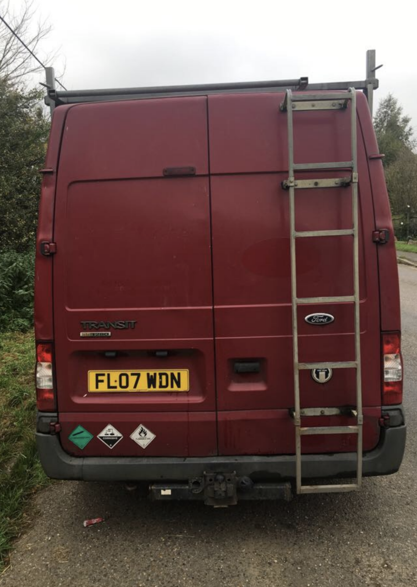 2007 FORD TRANSIT 280 SWB DIESEL FWD - Medium Roof Van TDCi 85ps - Image 7 of 12