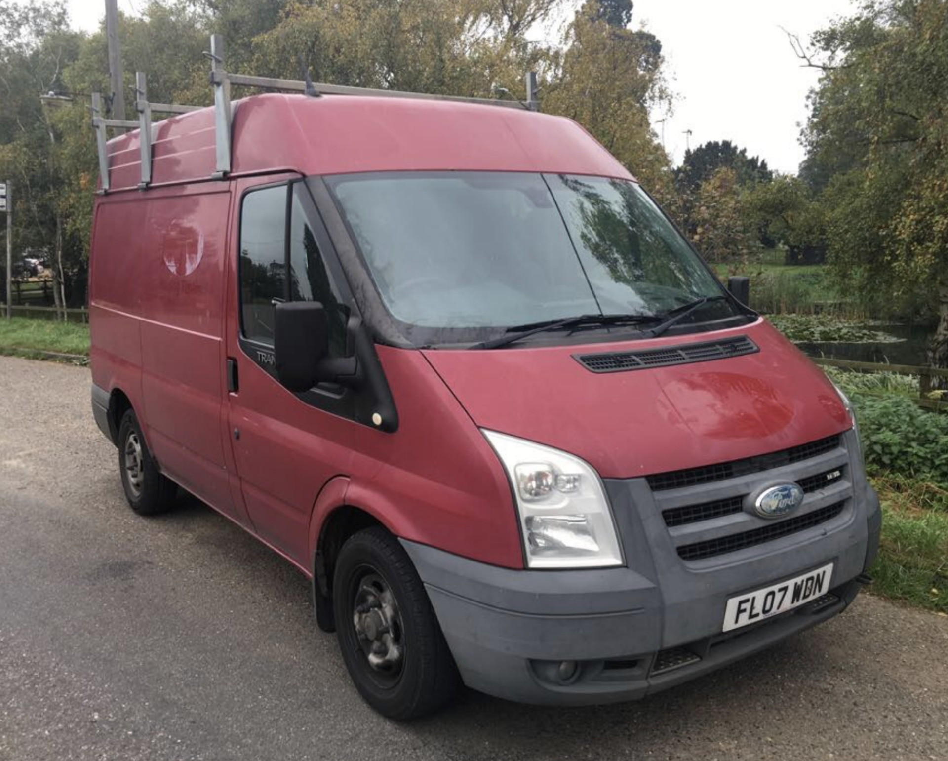 2007 FORD TRANSIT 280 SWB DIESEL FWD - Medium Roof Van TDCi 85ps