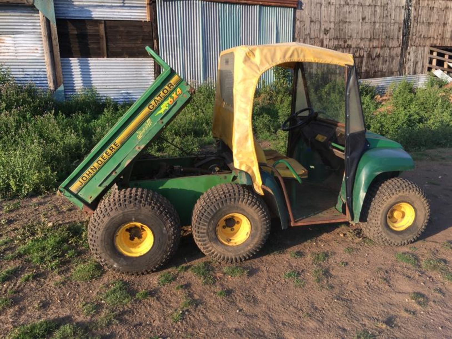 JOHN DEERE 6 WHEEL GATOR - Image 5 of 17