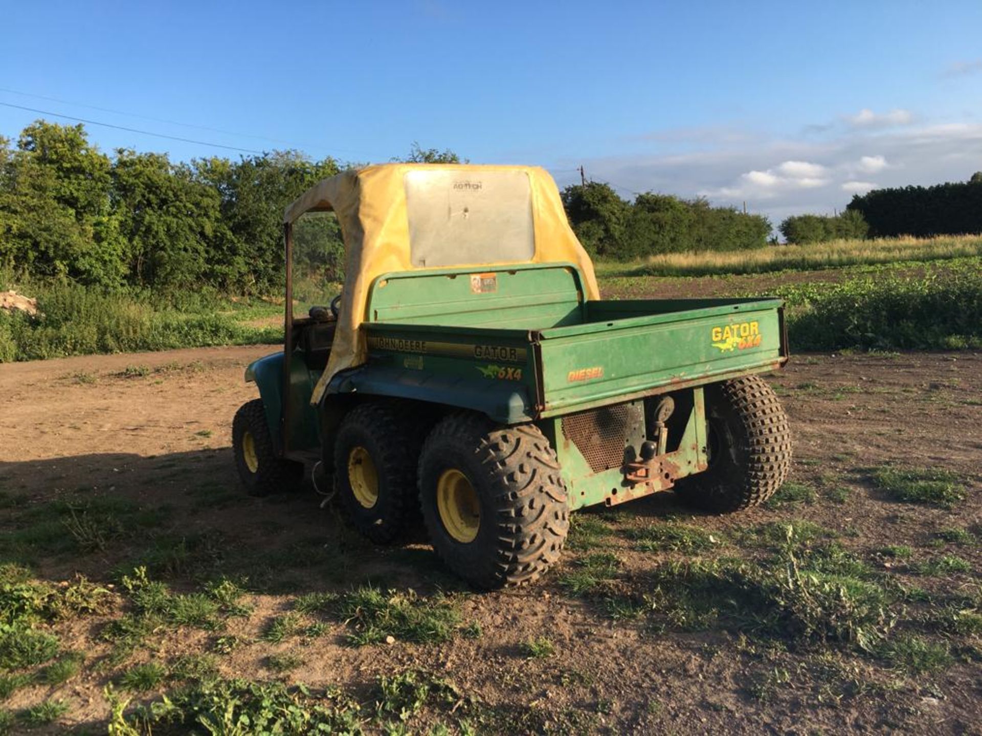 JOHN DEERE 6 WHEEL GATOR - Image 7 of 17