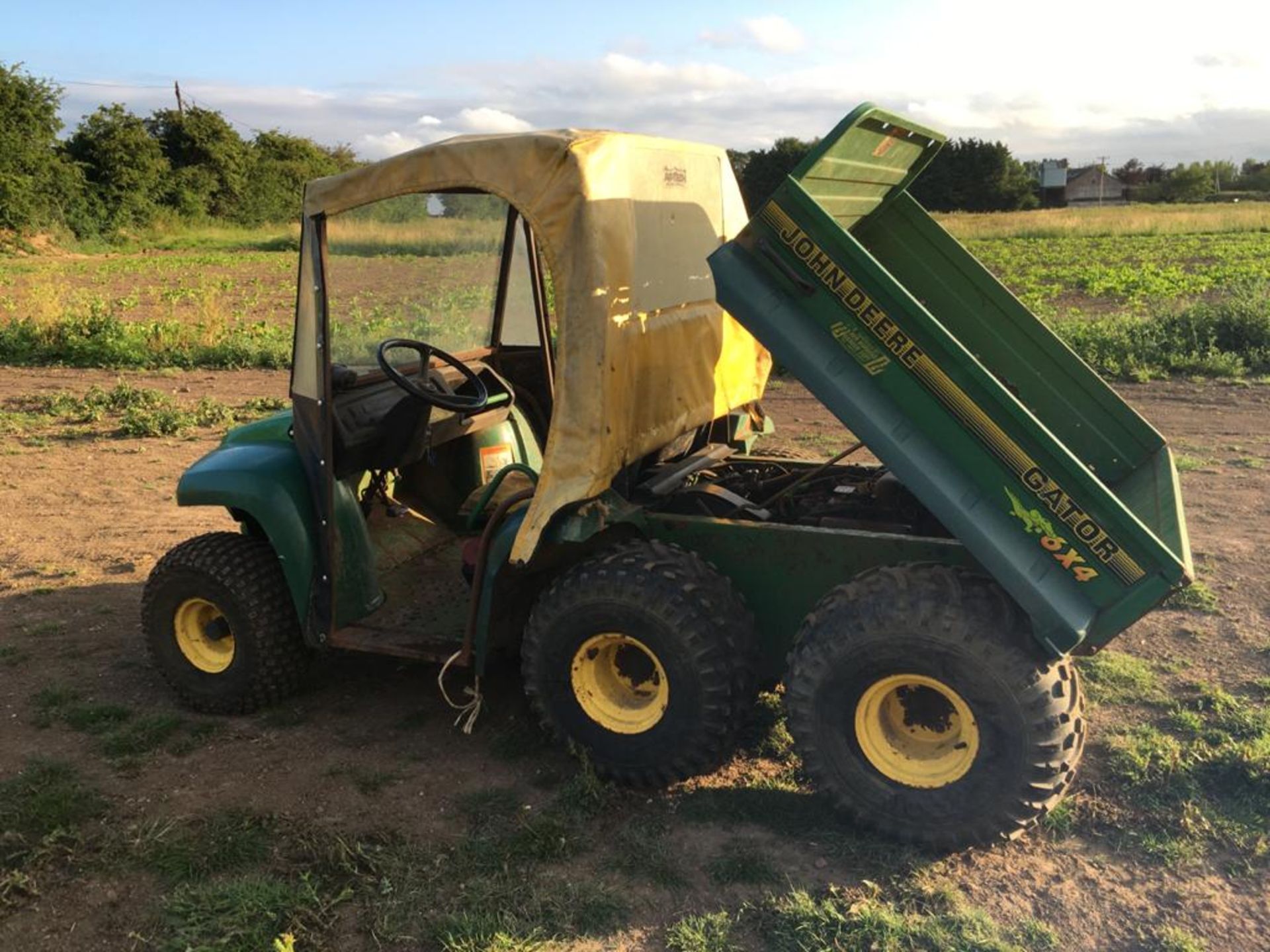 JOHN DEERE 6 WHEEL GATOR - Image 6 of 17