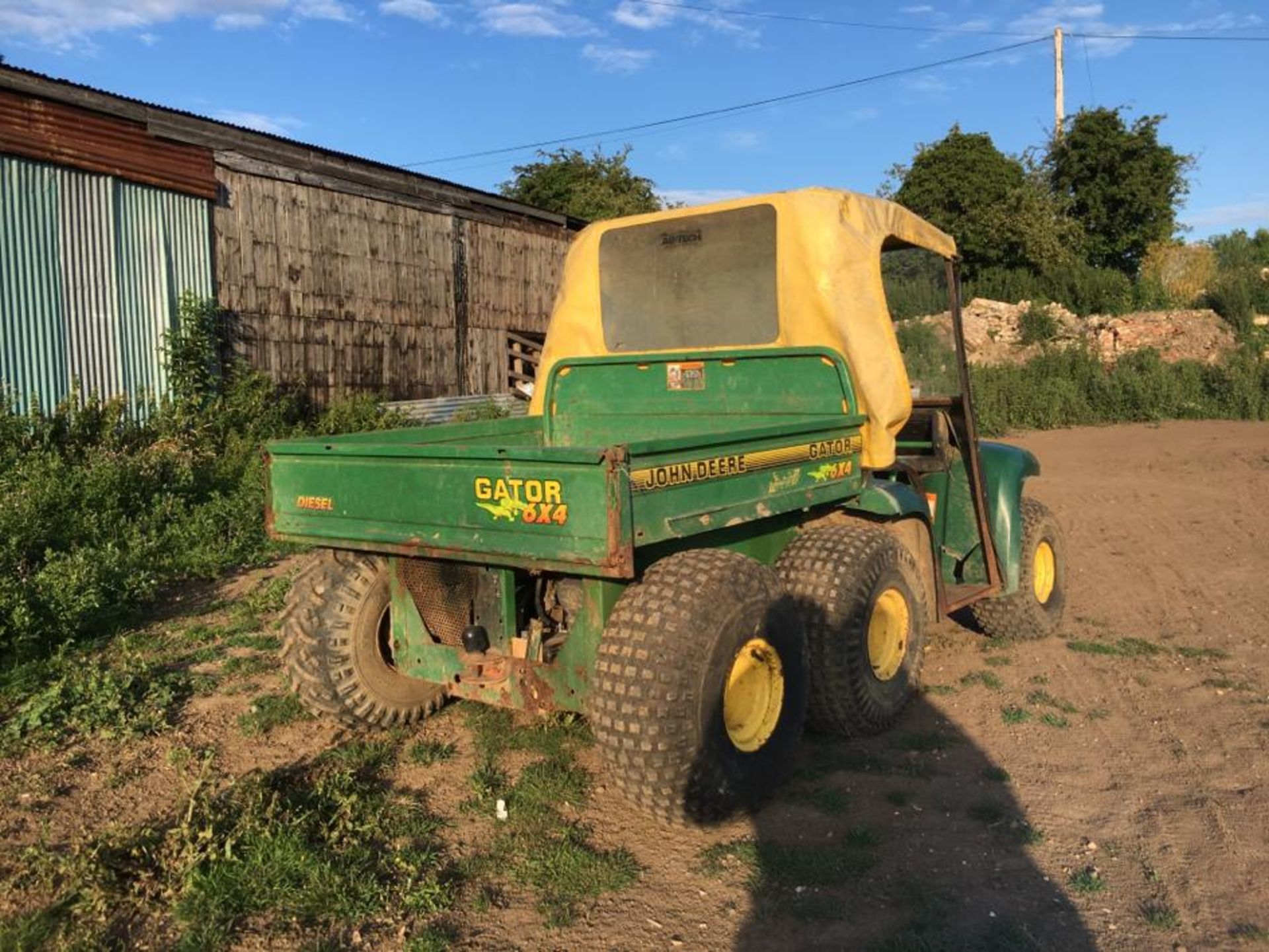 JOHN DEERE 6 WHEEL GATOR - Image 9 of 17