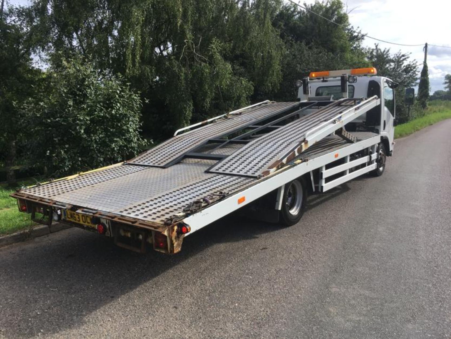 2014 ISUZU TRUCKS FORWARD N75.190 AUTO TRANSPORT **ONE OWNER FROM NEW** - Image 8 of 22