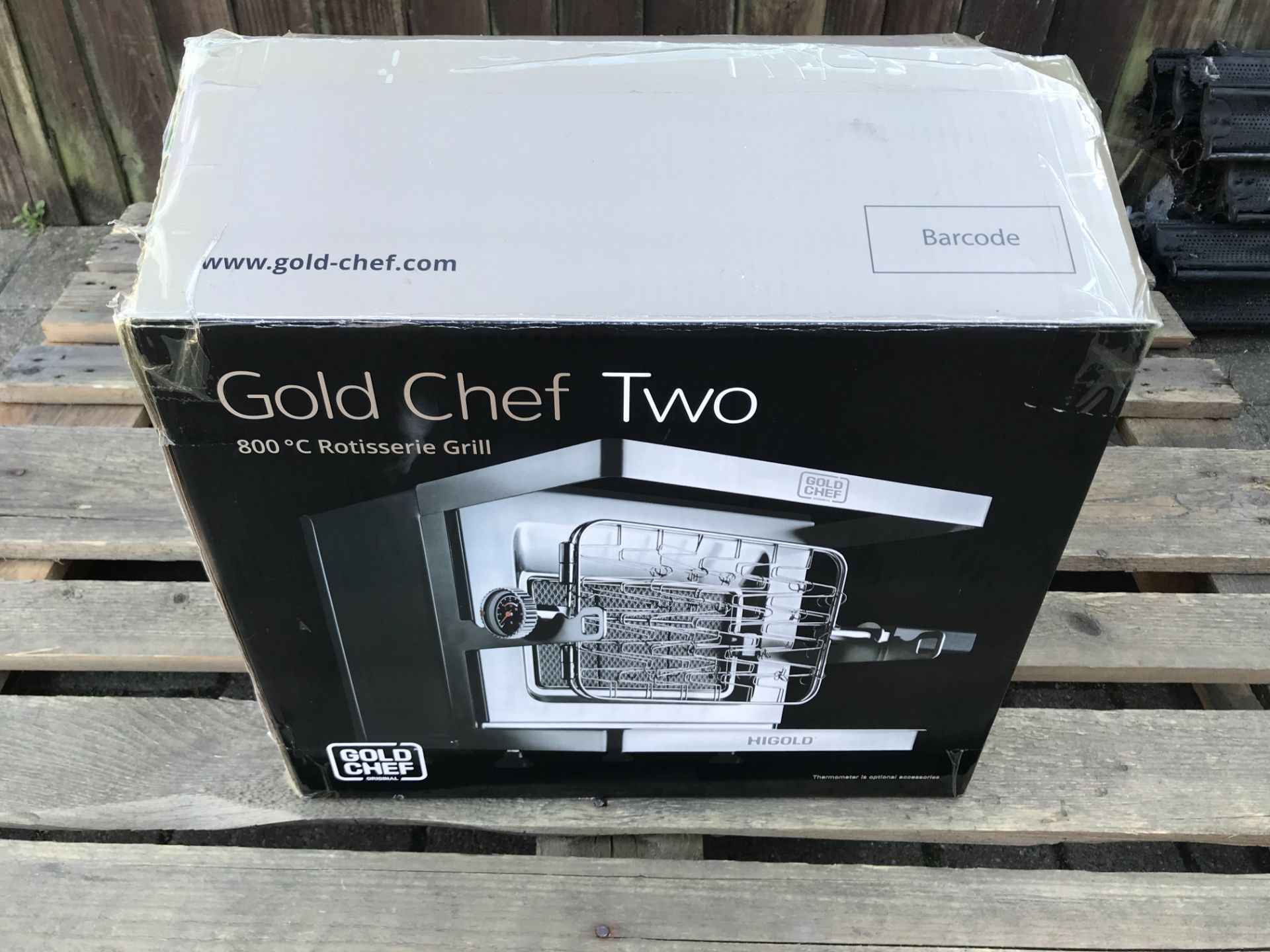 GOLD CHEF TWO 800C ROTISSERIE GRILL - Image 2 of 6