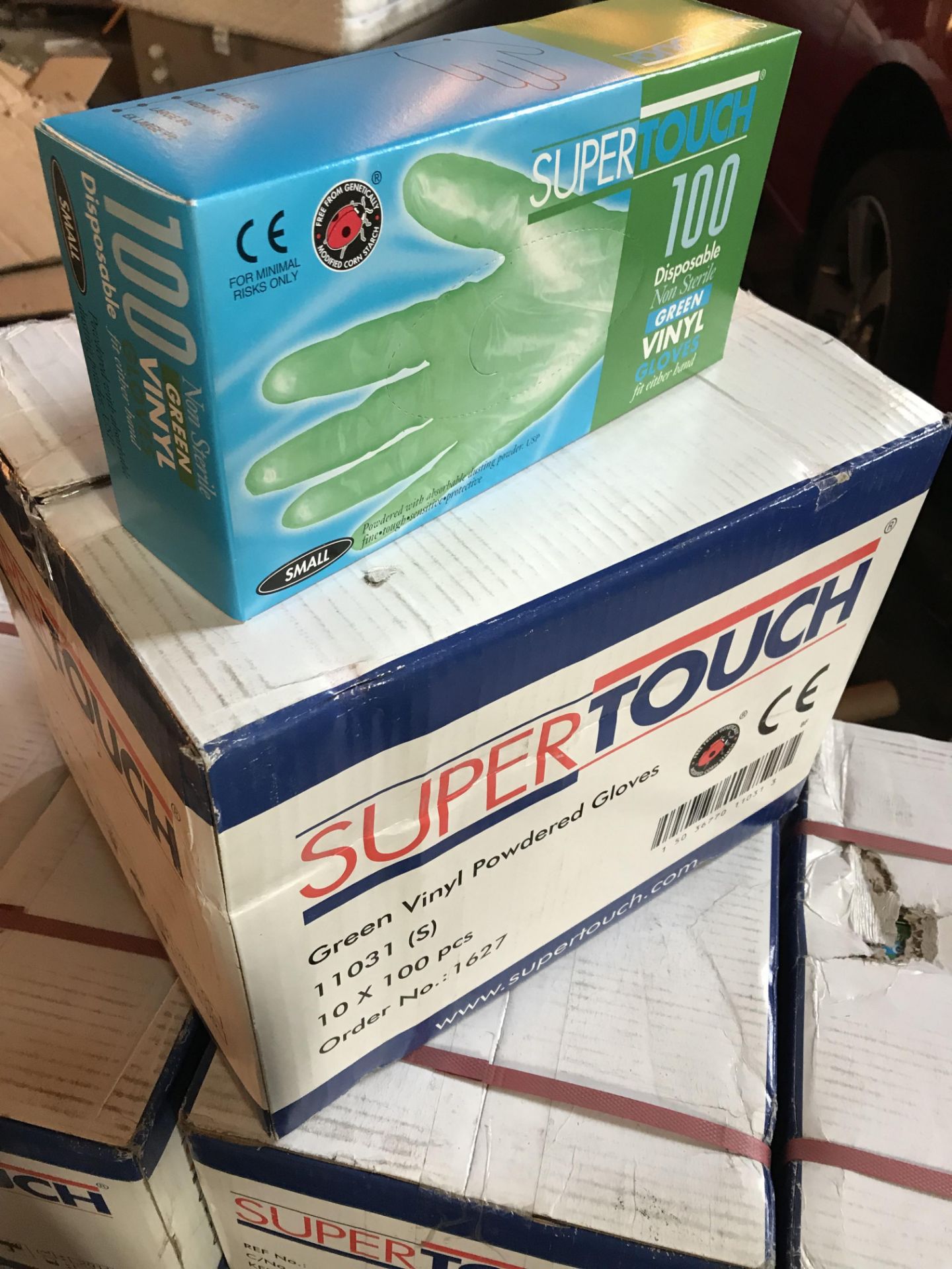 18,000 SUPERTOUCH POWDER FREE VINYL SMALL GLOVES - Image 2 of 5