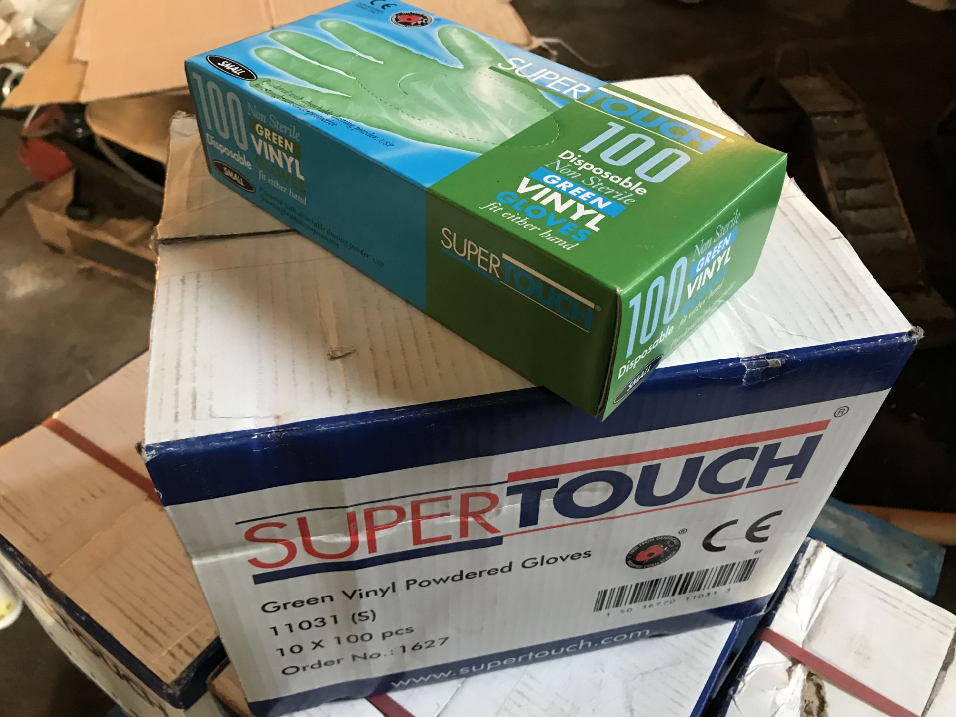 18,000 SUPERTOUCH POWDER FREE VINYL SMALL GLOVES