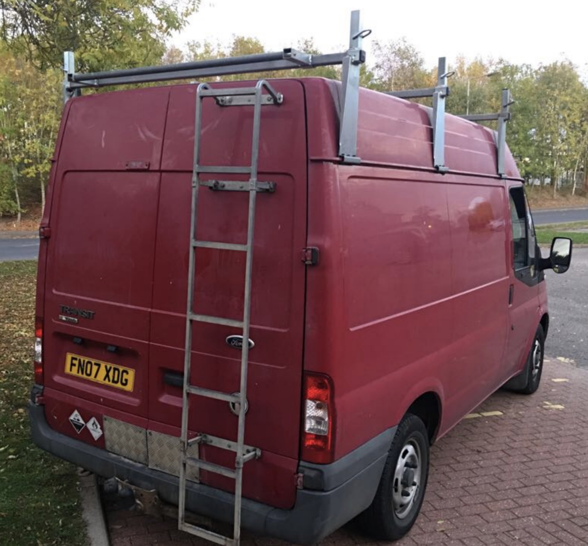 2007 FORD TRANSIT 280 SWB DIESEL FWD - Medium Roof Van TDCi 85ps - Image 3 of 13