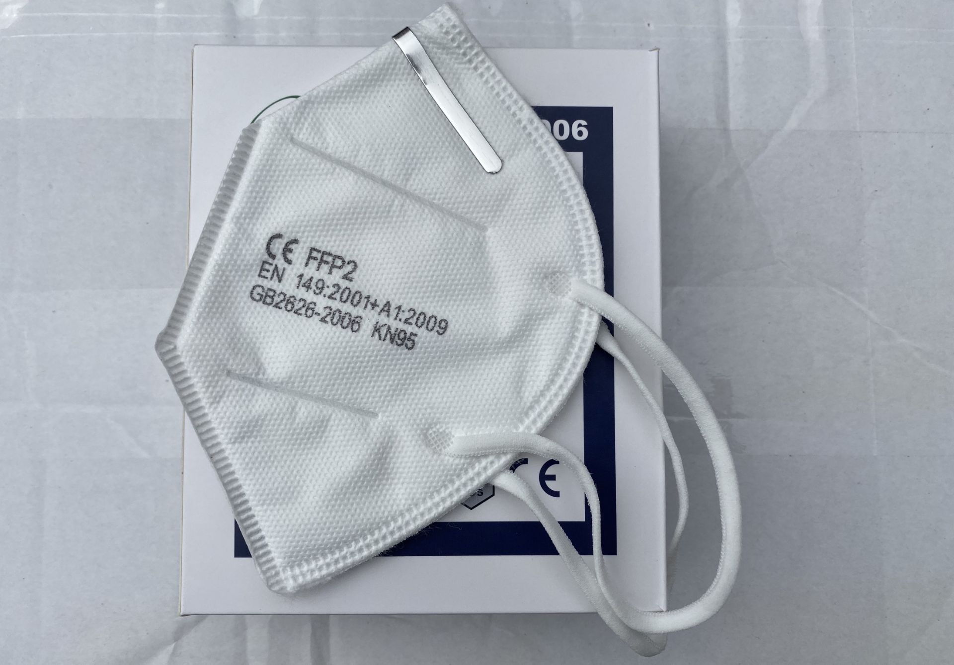 1,250X FFP2/KN95 FOLDING PROTECTIVE FACE MASK - Image 2 of 9