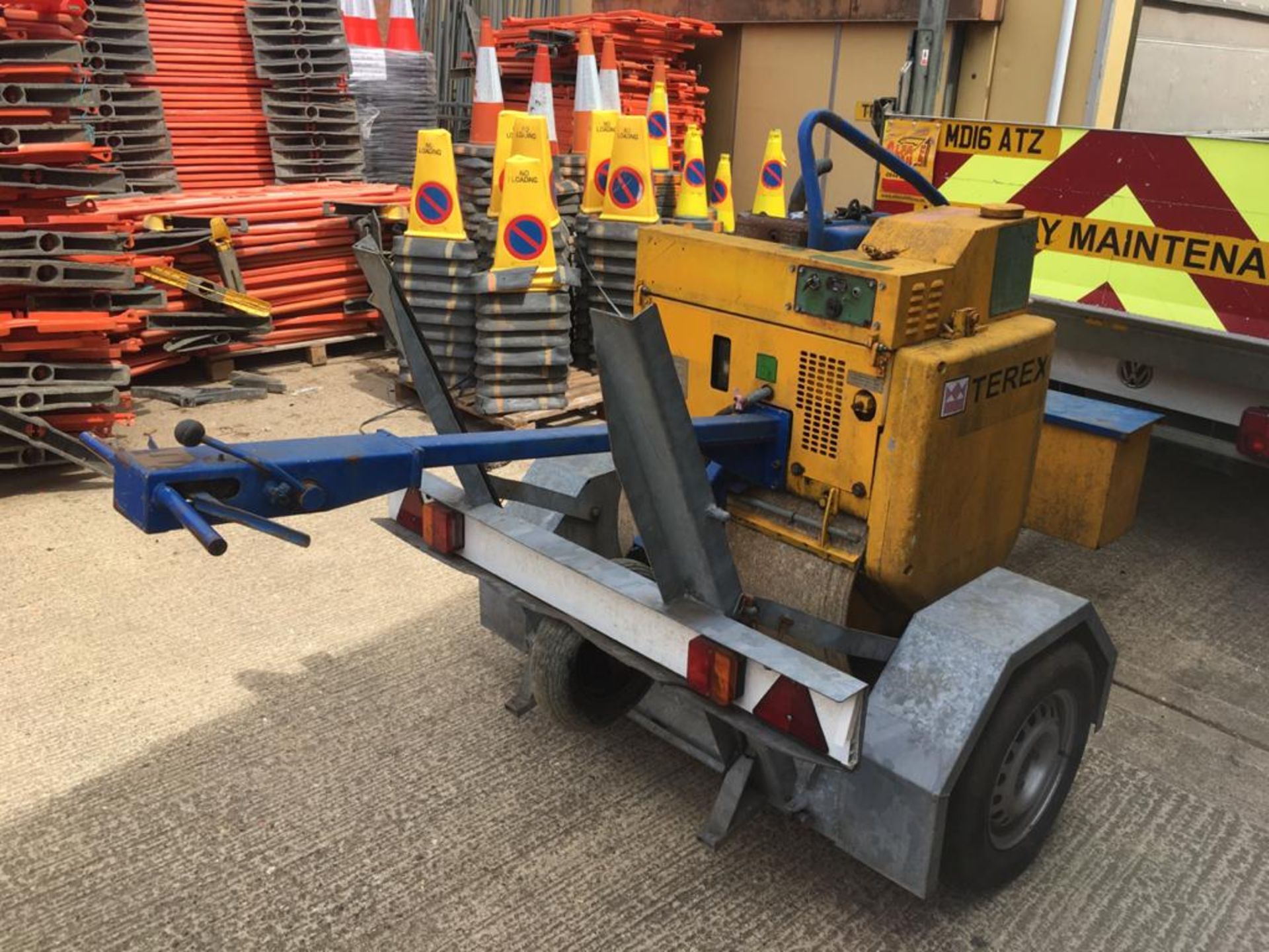 2006 TEREX PEDESTRIAN ROLLER DIESEL