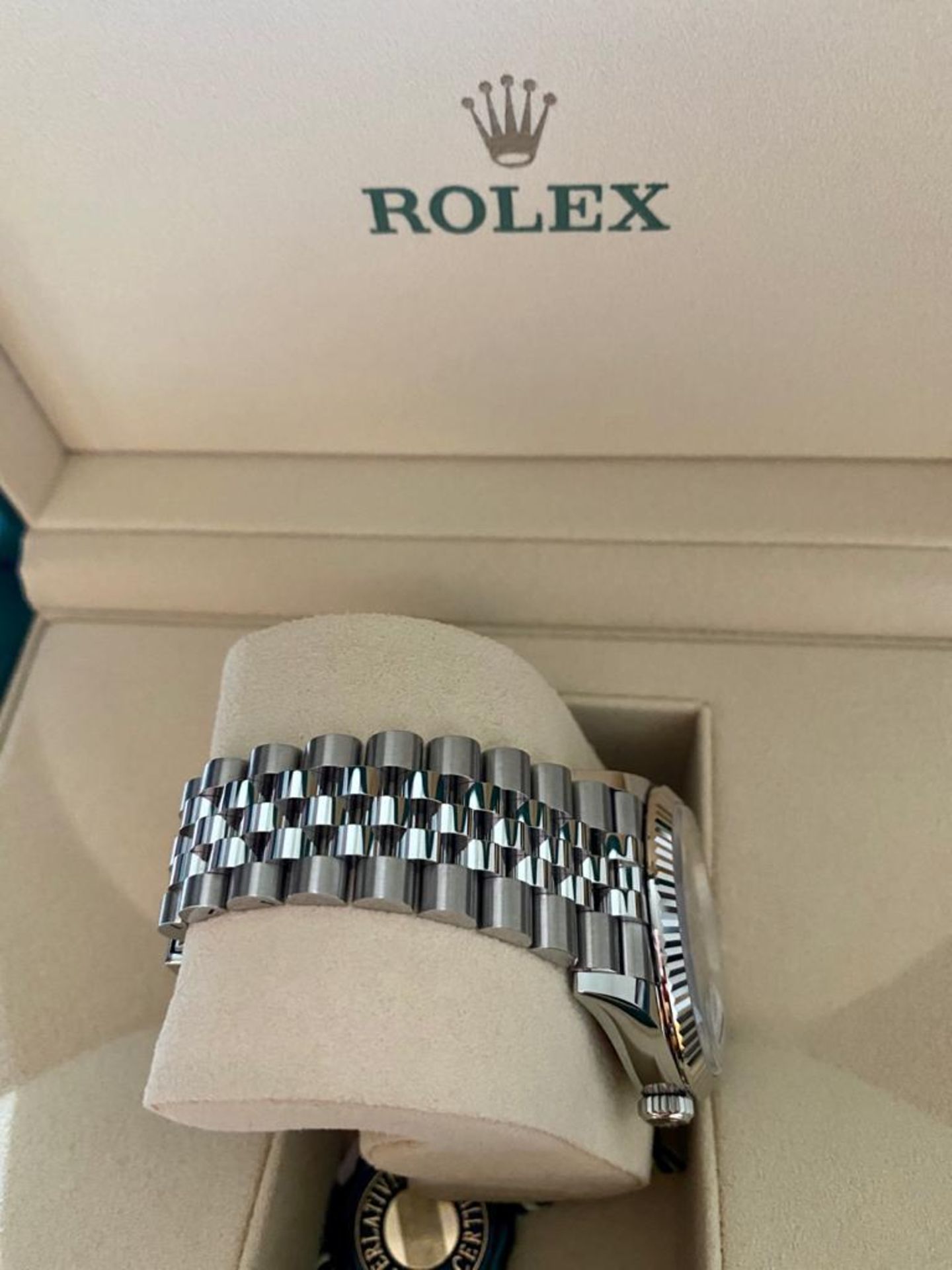 2020 ROLEX DATEJUST 36MM BLUE - Image 6 of 19