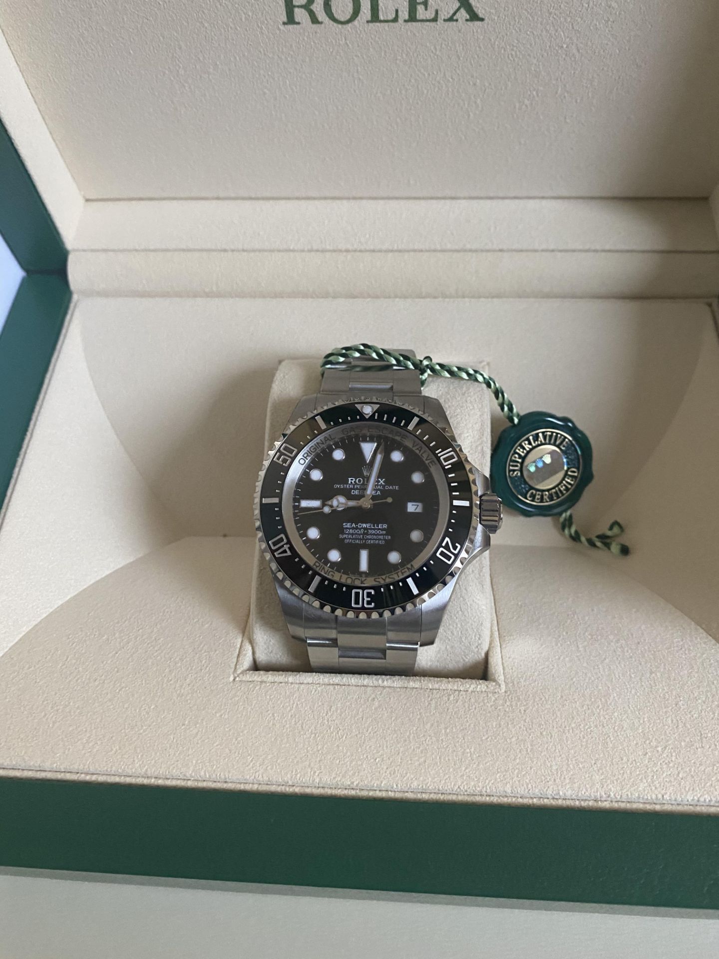 2020 ROLEX DEEPSEA OYSTER 44MM OYSTERSTEEL - Image 2 of 11