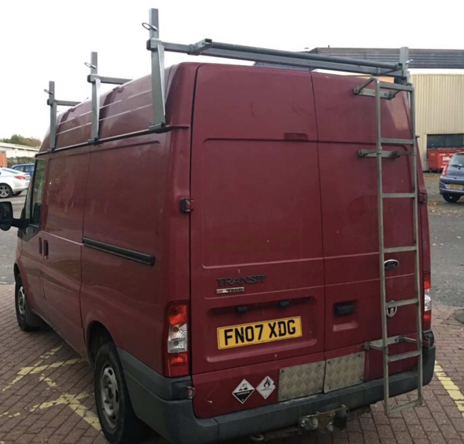 2007 FORD TRANSIT 280 SWB DIESEL FWD - Medium Roof Van TDCi 85ps - Image 4 of 13