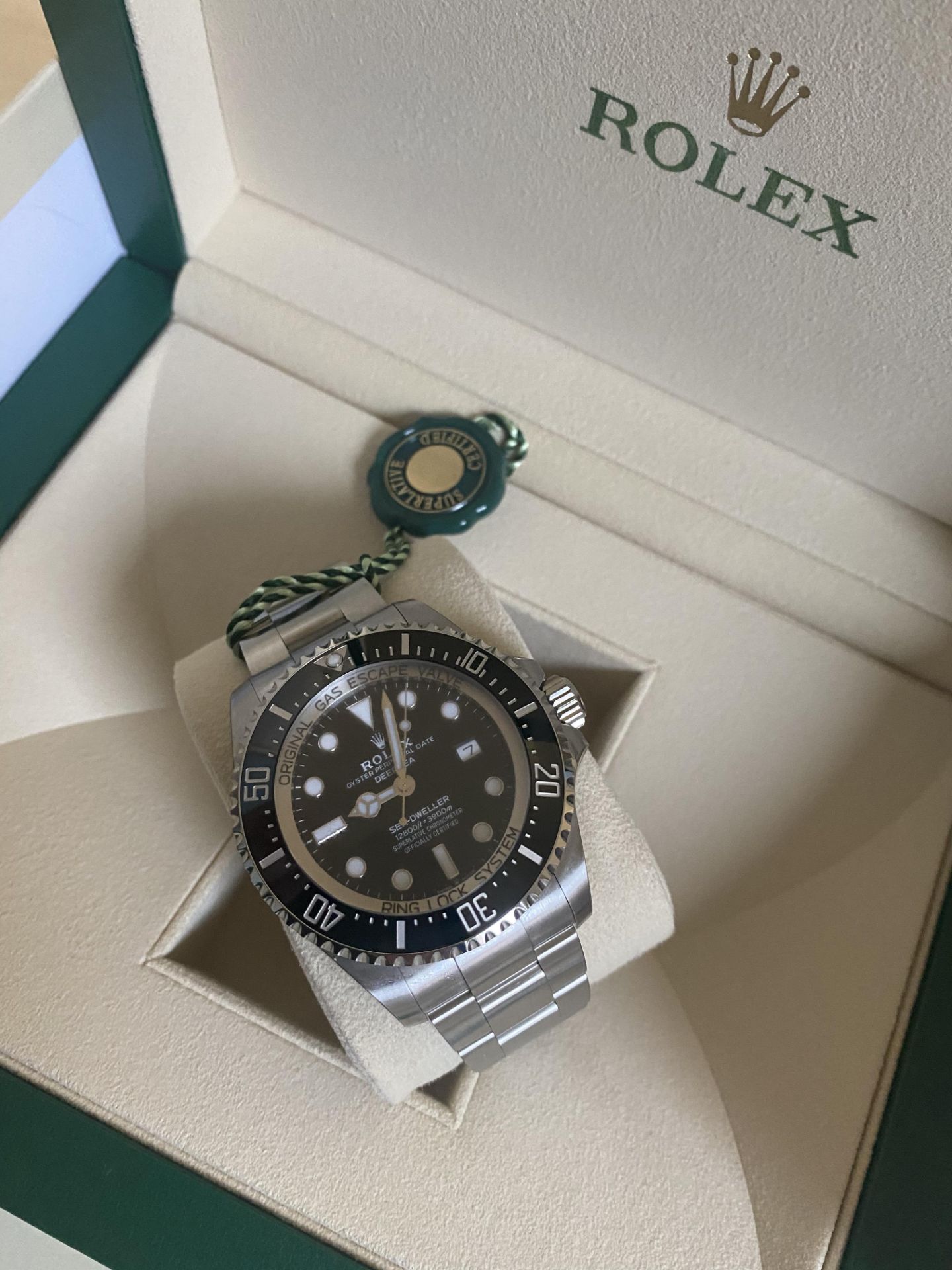 2020 ROLEX DEEPSEA OYSTER 44MM OYSTERSTEEL - Image 4 of 11