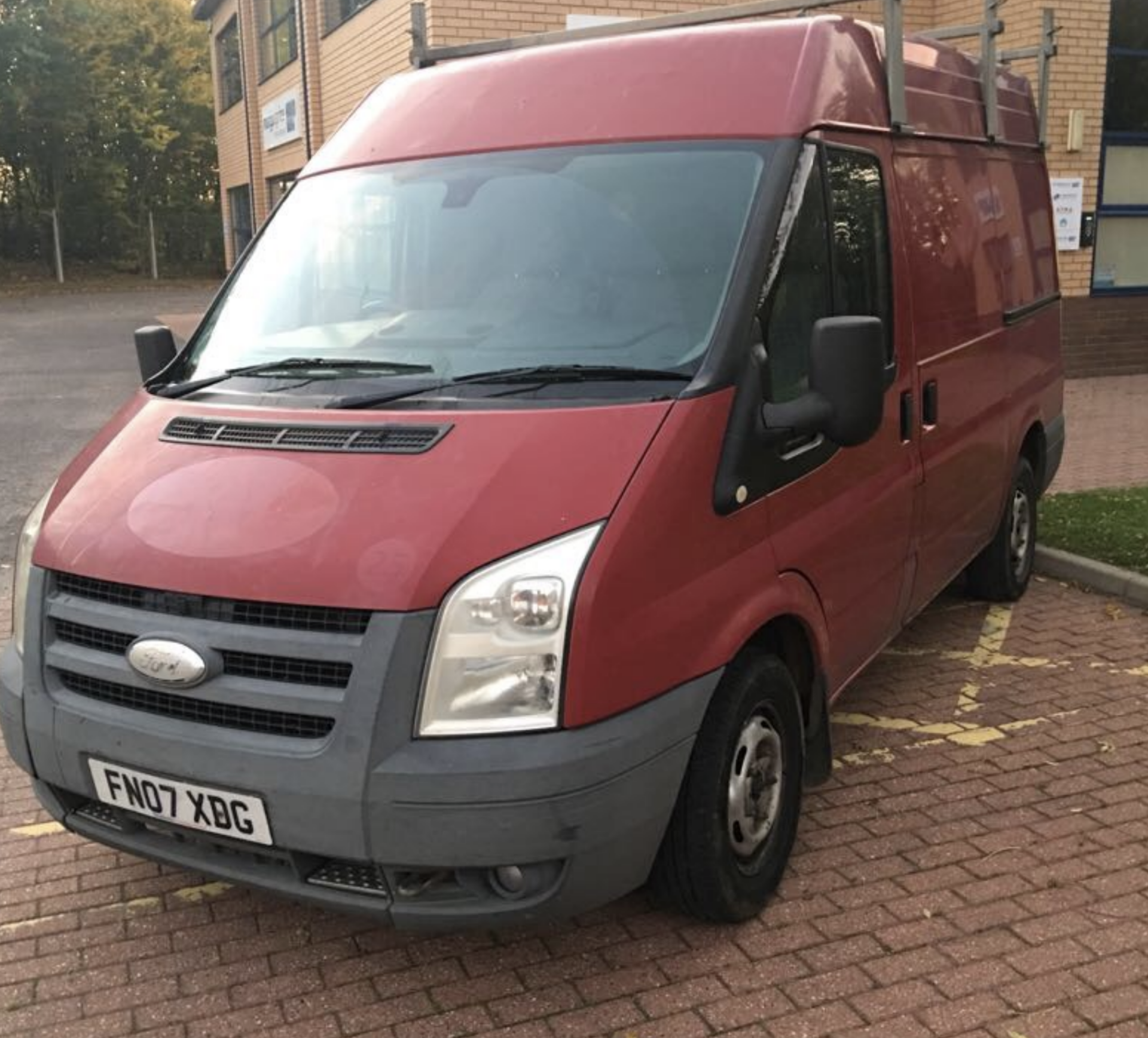 2007 FORD TRANSIT 280 SWB DIESEL FWD - Medium Roof Van TDCi 85ps