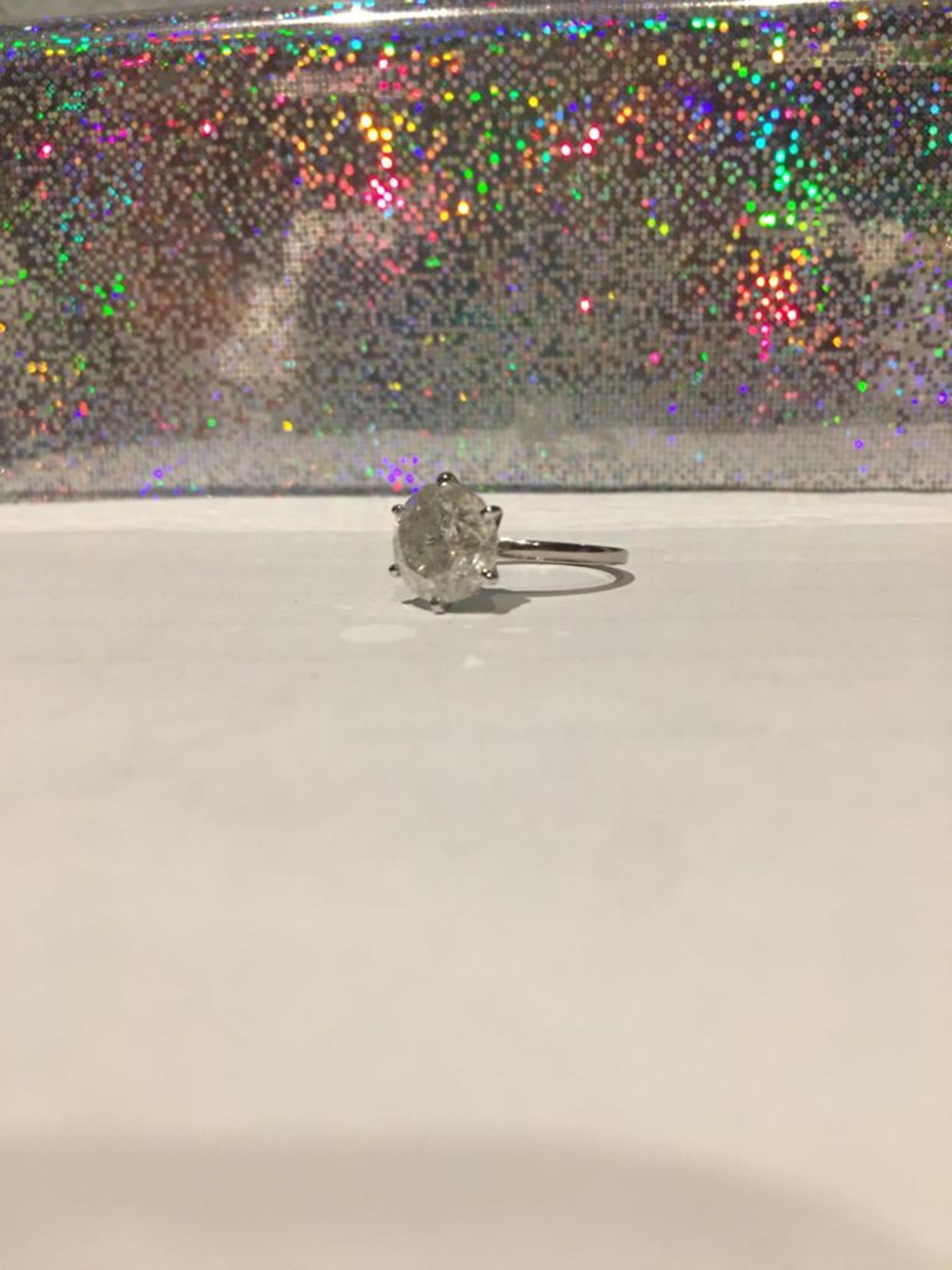 5.04 CT DIAMOND RING - Image 4 of 10