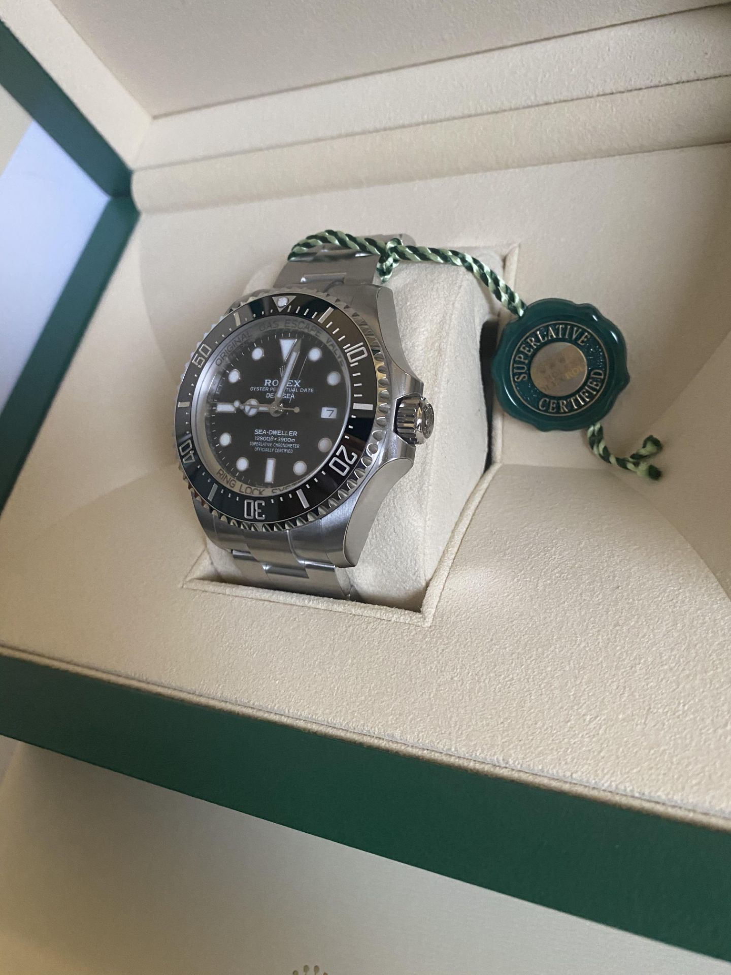 2020 ROLEX DEEPSEA OYSTER 44MM OYSTERSTEEL - Image 6 of 11