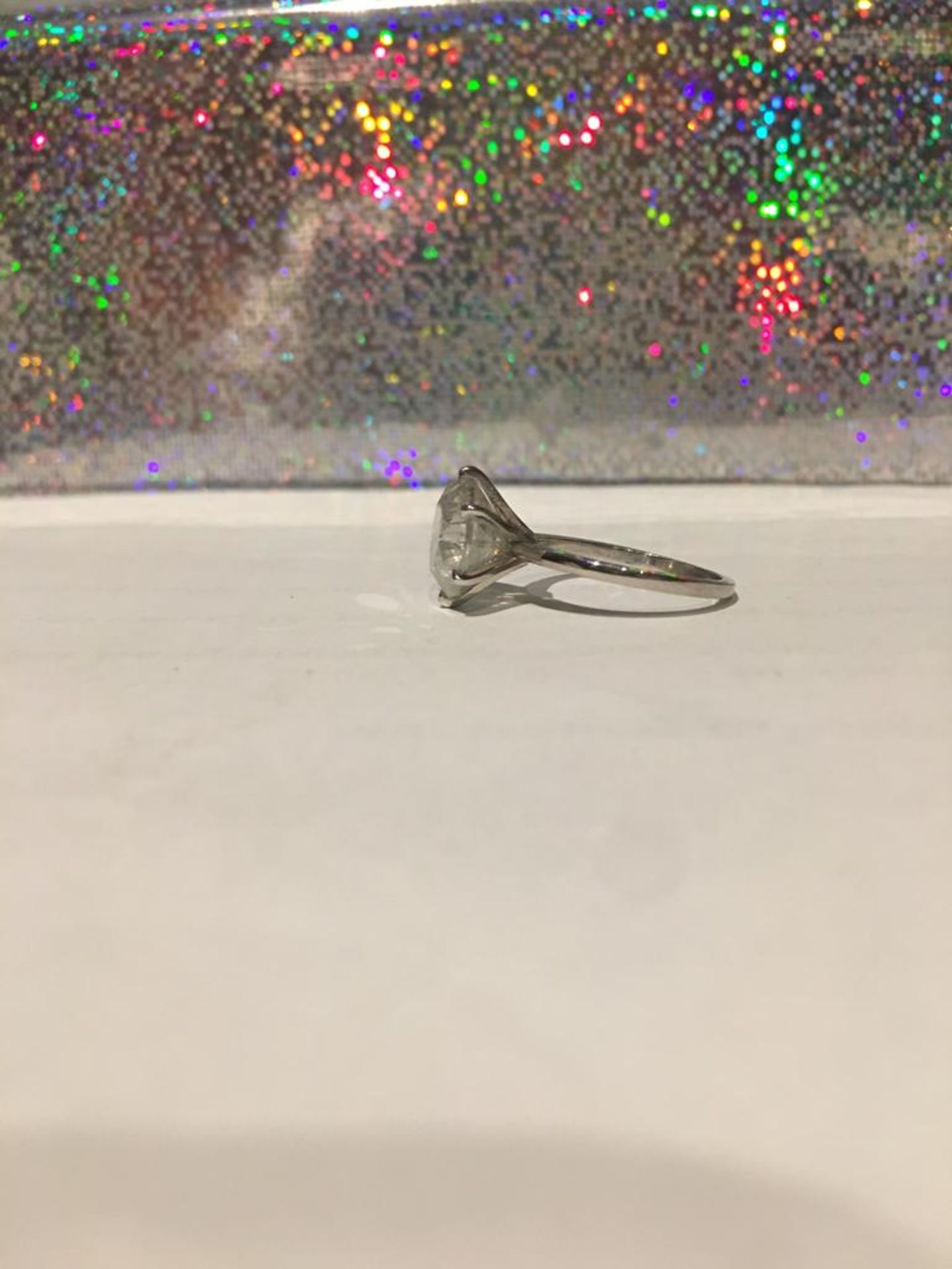 5.04 CT DIAMOND RING - Image 8 of 10