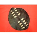 Antique African cowhide shield
