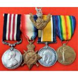 WW1 1917 ‘trench raid’ Military Medal group to Sergeant J. Hartley