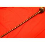 Antique African Zulu warrior knobkerrie Iwisa