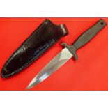 1980s U.S. Gerber boot knife & sheath, Portland Oregon 085030