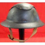 WW2 Australian/British Cromwell/Brodie civil defence & electrician helmet