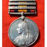 Queen’s South Africa Medal 1899-1902 to Private P. Campbell