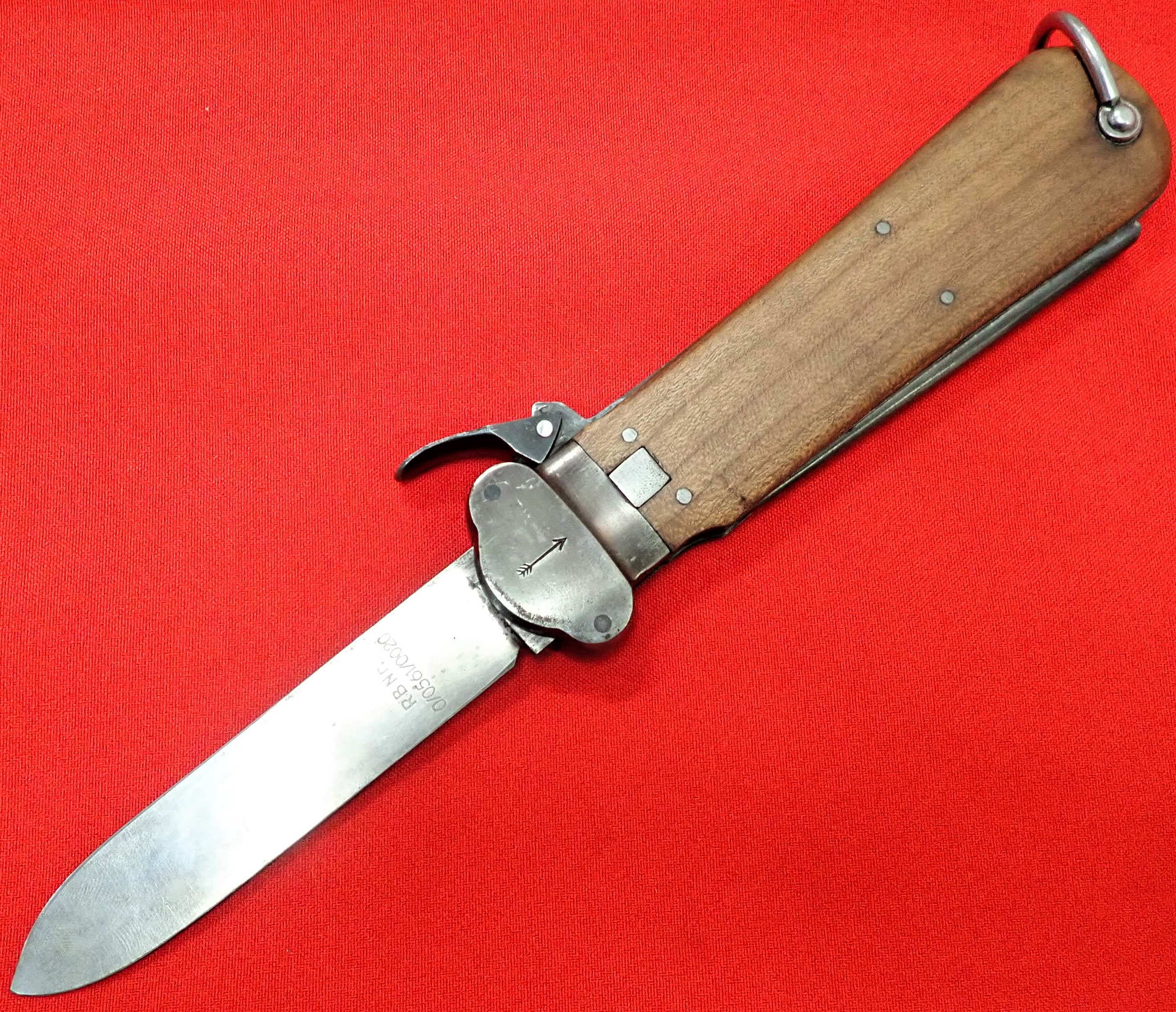 WW2 German Luftwaffe Fallschirmjäger takedown version paratroopers gravity knife Weyersberg Solingen