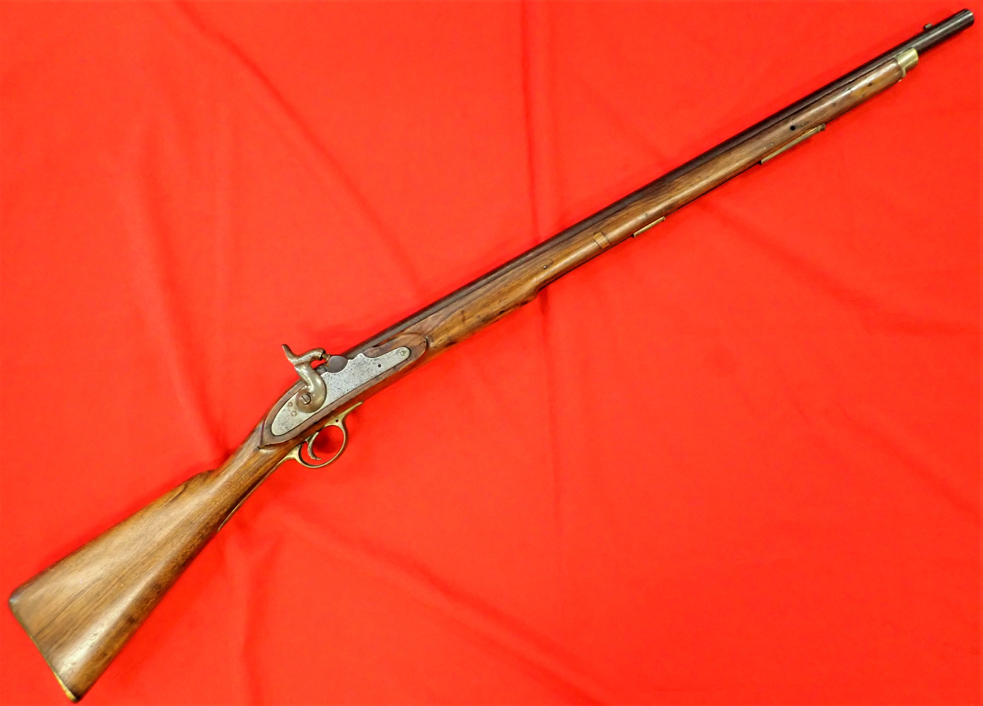 1820s English black powder musket converted percussion 1840s - Image 2 of 9