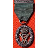 British Army Volunteer Officers Decoration 1892