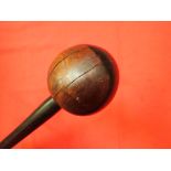 Antique Zulu warrior knobkerrie Iwisa club