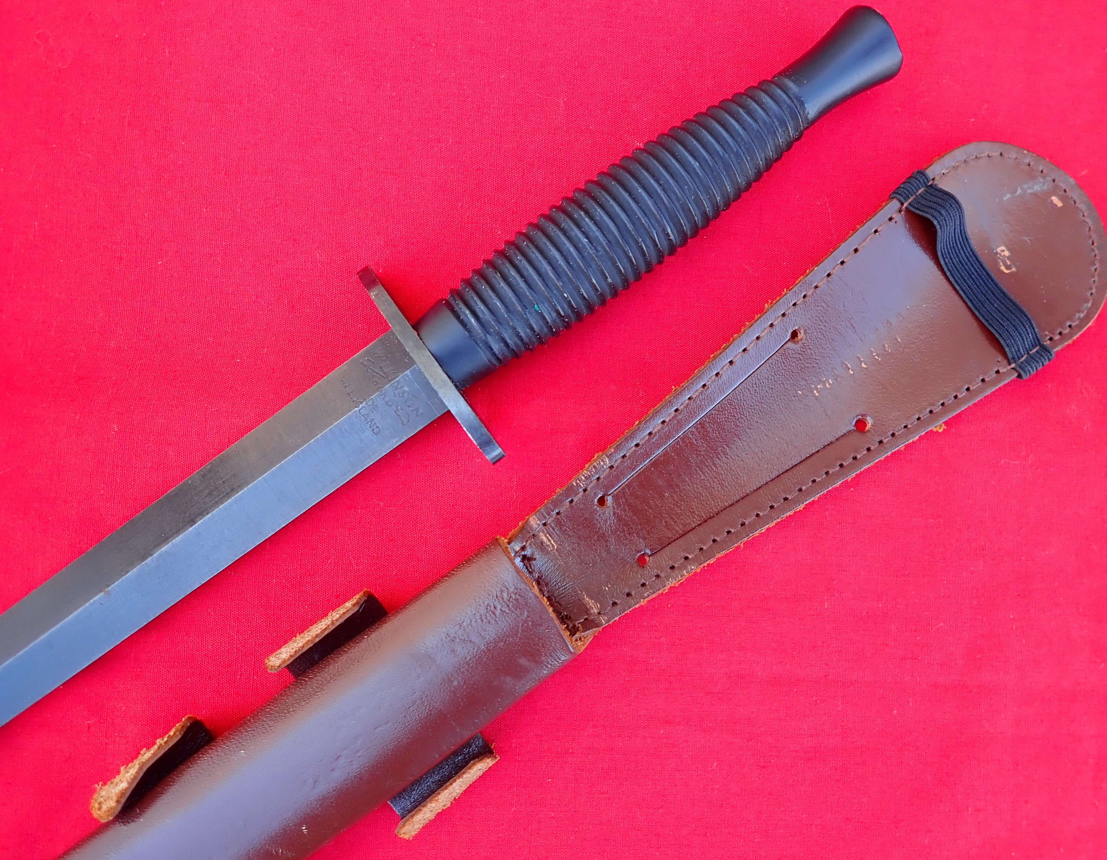 1980’s Falklands War era Fairbairn & Sykes fighting knife by Wilkinson Sword Co.