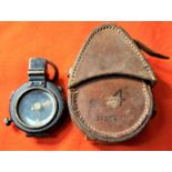 British Army compass Mk. IX manufactured by Barker & Sons Ltd London, dated 1939