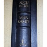 WW2 German quality bound edition Adolf Hitler’s Mein Kampf, relating to Gottinger Volkshochschule