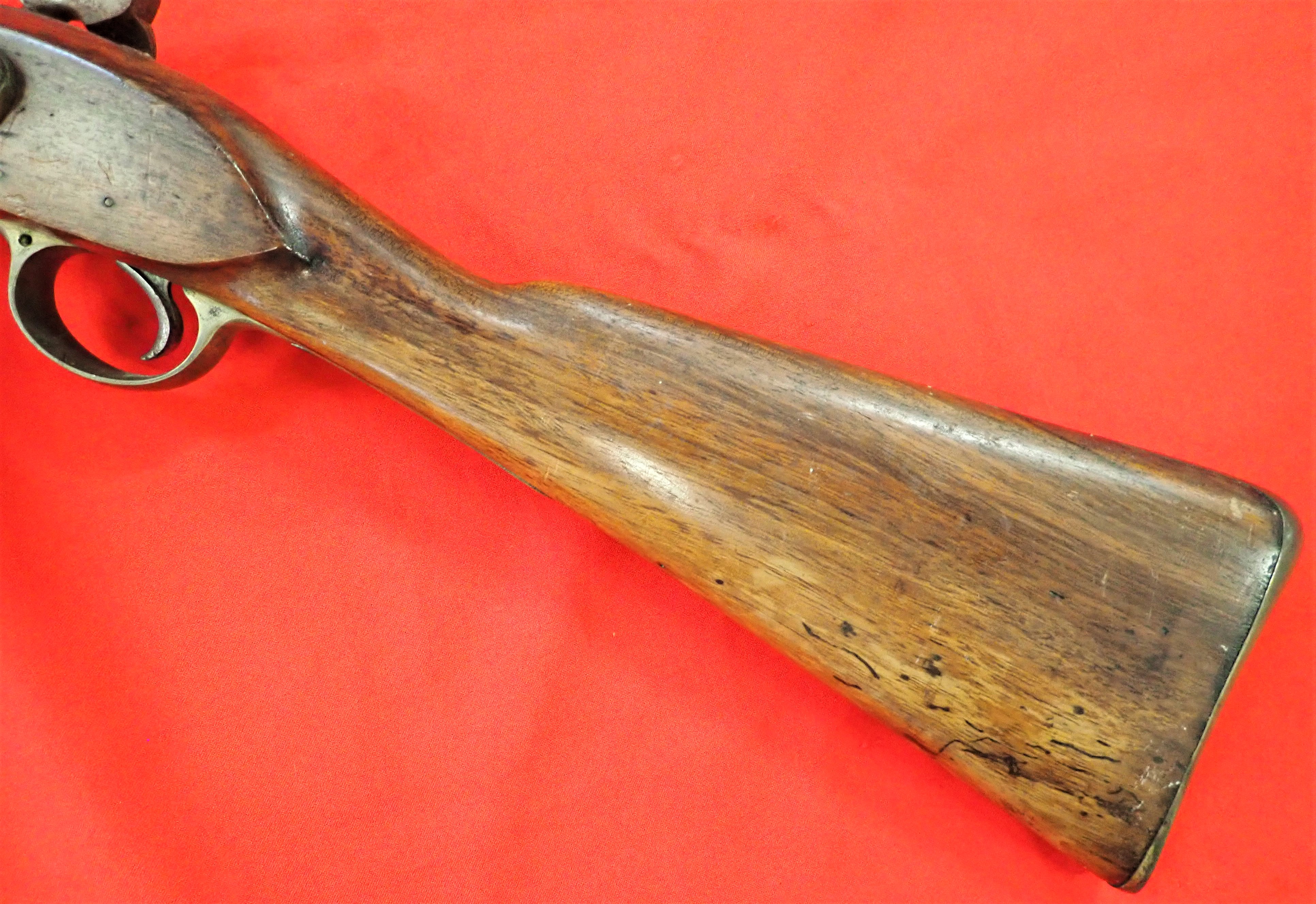 1820s English black powder musket converted percussion 1840s - Image 7 of 9