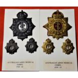 1930-42 Australian Army Medical Corps badges (6)