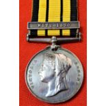 East and West Africa Medal 1892, attributed to Lieutenant Foot R.N