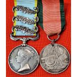 A British Army Heavy Brigade ‘probable charger’ Crimean War medal group to Private J. Buckley