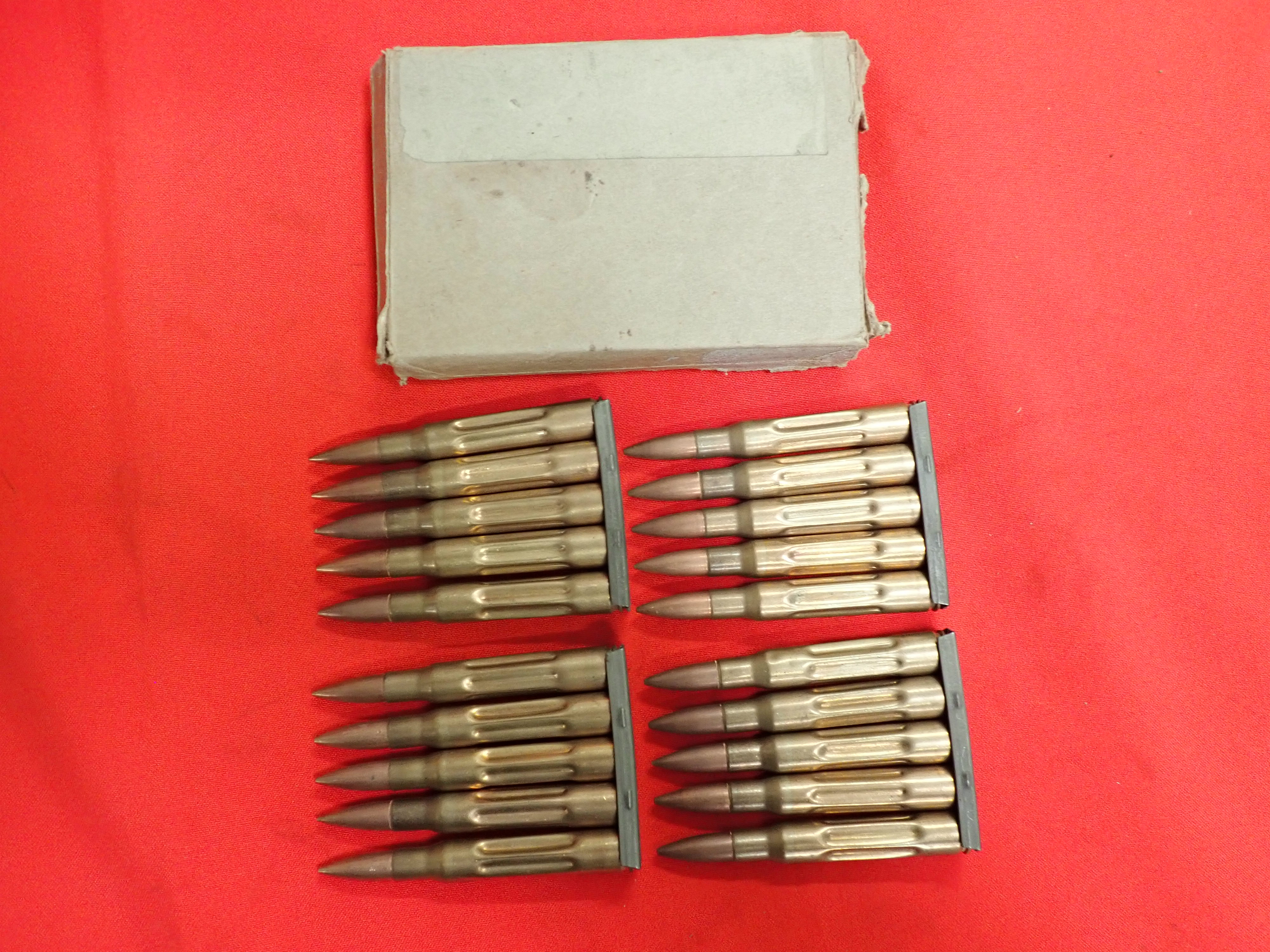 WW2 M1 Garand 1903 Springfield 30-06 dummy rounds 1943 - Image 3 of 5