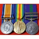 WW1 British Army medal group attributed to Lieutenant G.H. Cross