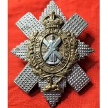 WW2 era British Army Black Watch (Royal Highlanders) officer’s cap badge